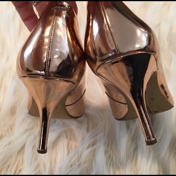 INC Rose Gold High Heels - Picture 4 of 7